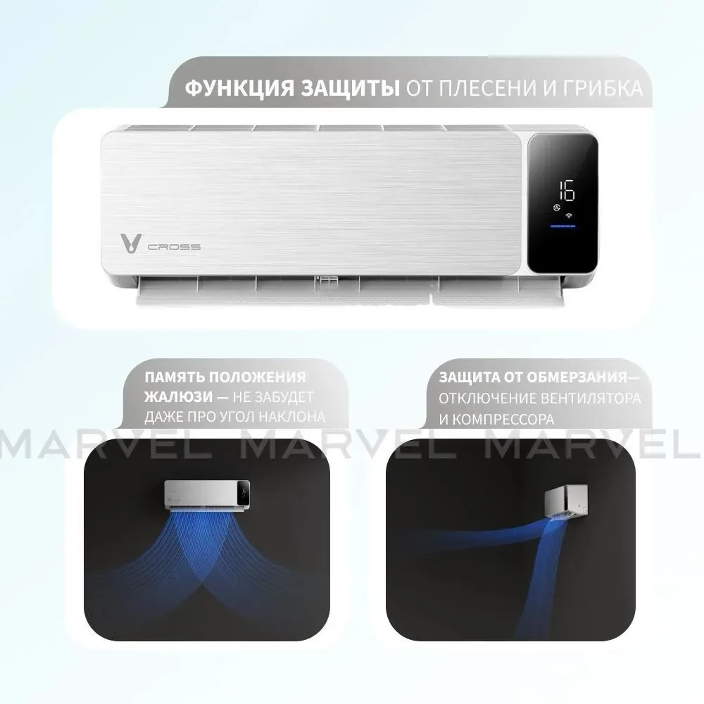 Кондиционер VIOMI Smart Air KFR-35GW/EY3PMB-A++/A+