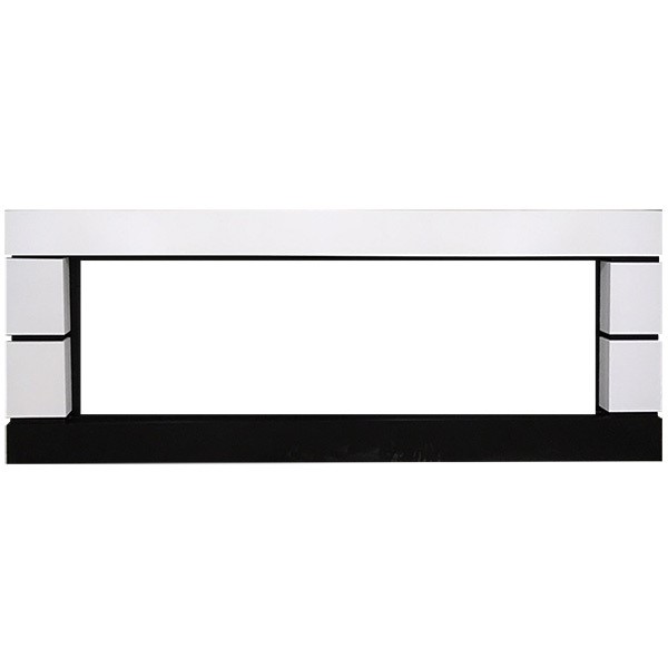 Линейный портал Royal Flame Modern 60 под очаг Vision 60 LED Белый с черным