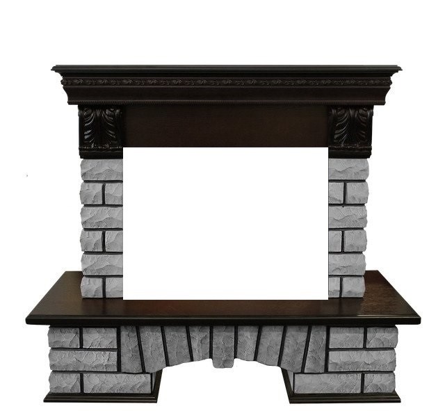 Широкий портал Real-Flame Country LUX Rock 25/25,5
