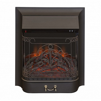 Классический очаг 2D Real-Flame Majestic Lux Black (MU24)